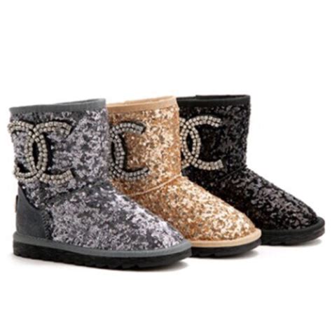 chanel singapore shoes|Chanel ugg like boots.